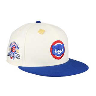 New Era Chicago Cubs All Star Game 1990 Black Gold Corduroy Edition 59Fifty  Fitted Hat, DROPS