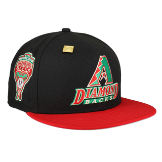 New Era Arizona Diamondbacks Serpientes Metallic Fire Two Tone Edition  59Fifty Fitted Hat
