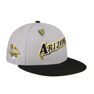 ARIZONA DIAMONDBACKS 1998 INAUGURAL SEASON BLACK PURPLE FITTED – Sports  World 165