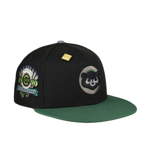 Coc x Burdeens Chicago 'Sounds on Cermak' 59FIFTY Chicago Cubs 2-Tone Black/Brown - Tan UV 7 3/8