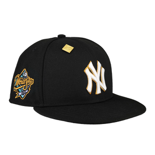 New York Yankees Derek Jeter Patch Script Logo 59FIFTY Fitted Hat 7 7/8