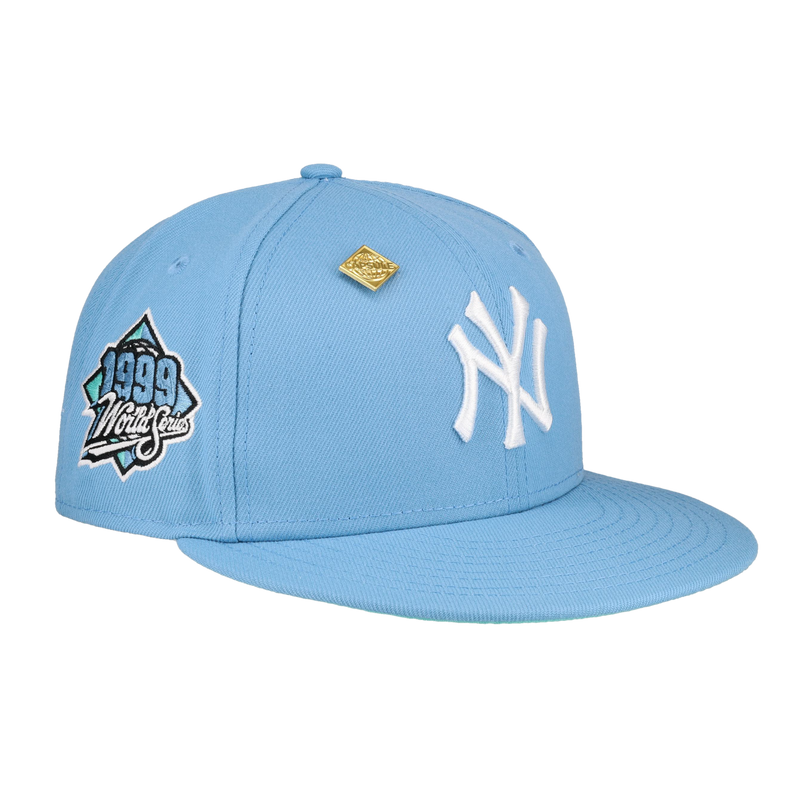 New York Yankees 1999 World Series Patch 59Fifty Fitted Hat – CapsuleHats
