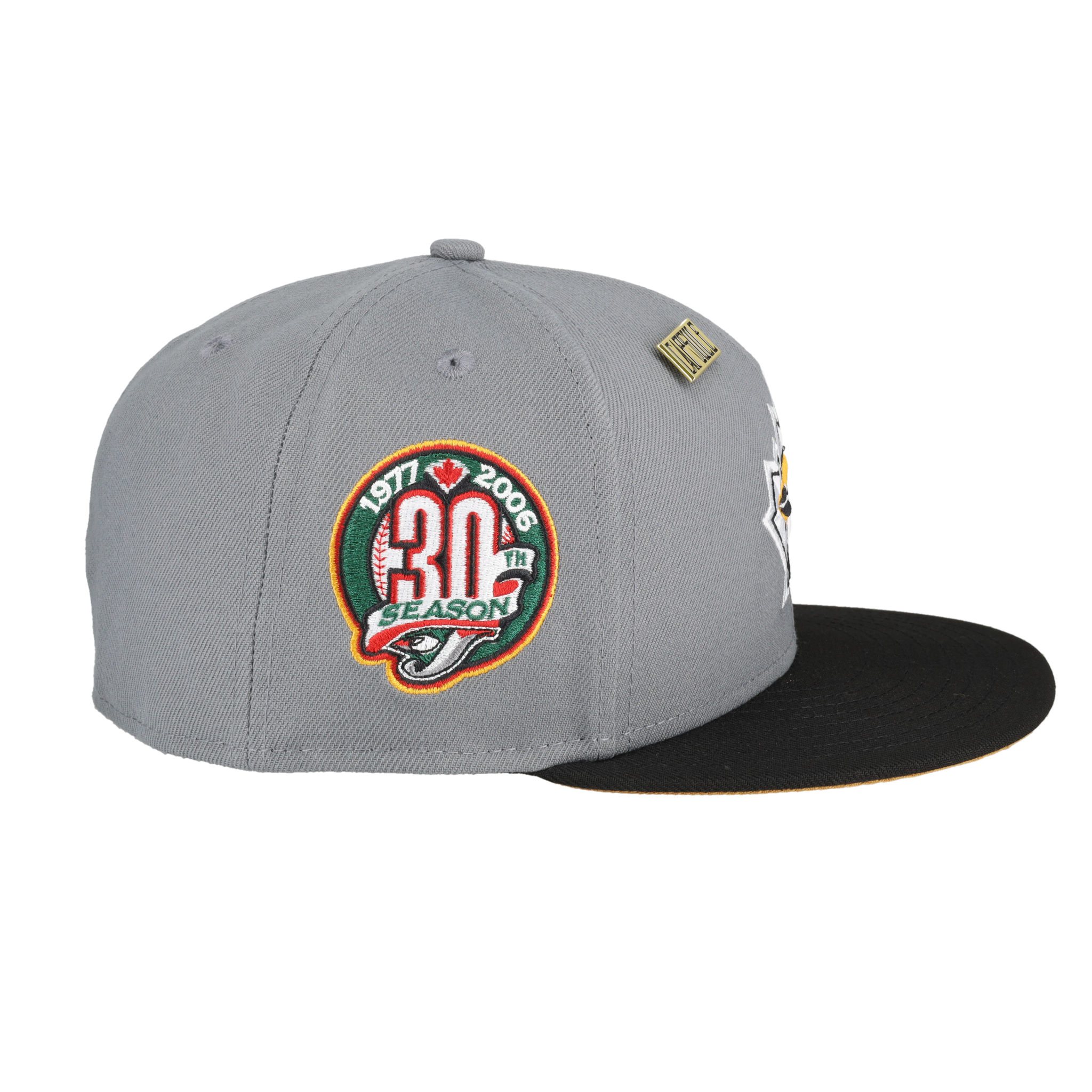 New Era Atlanta Braves Capsule Timber Collection 30th Season 59Fifty Fitted  Hat Grey/Tan Men's - US