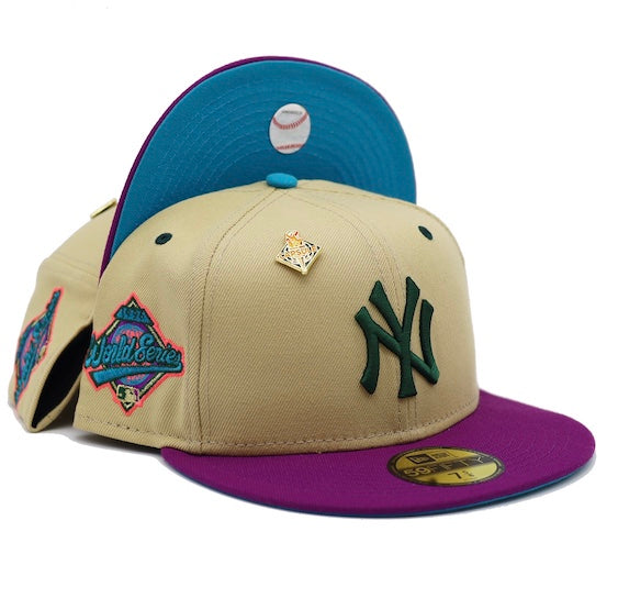 New Era Atlanta Braves '96 Olympic Collection (Part 2) 1996 World Series  Capsule Hats Exclusive 59Fifty Fitted Hat Gold/Purple - FW21 - US