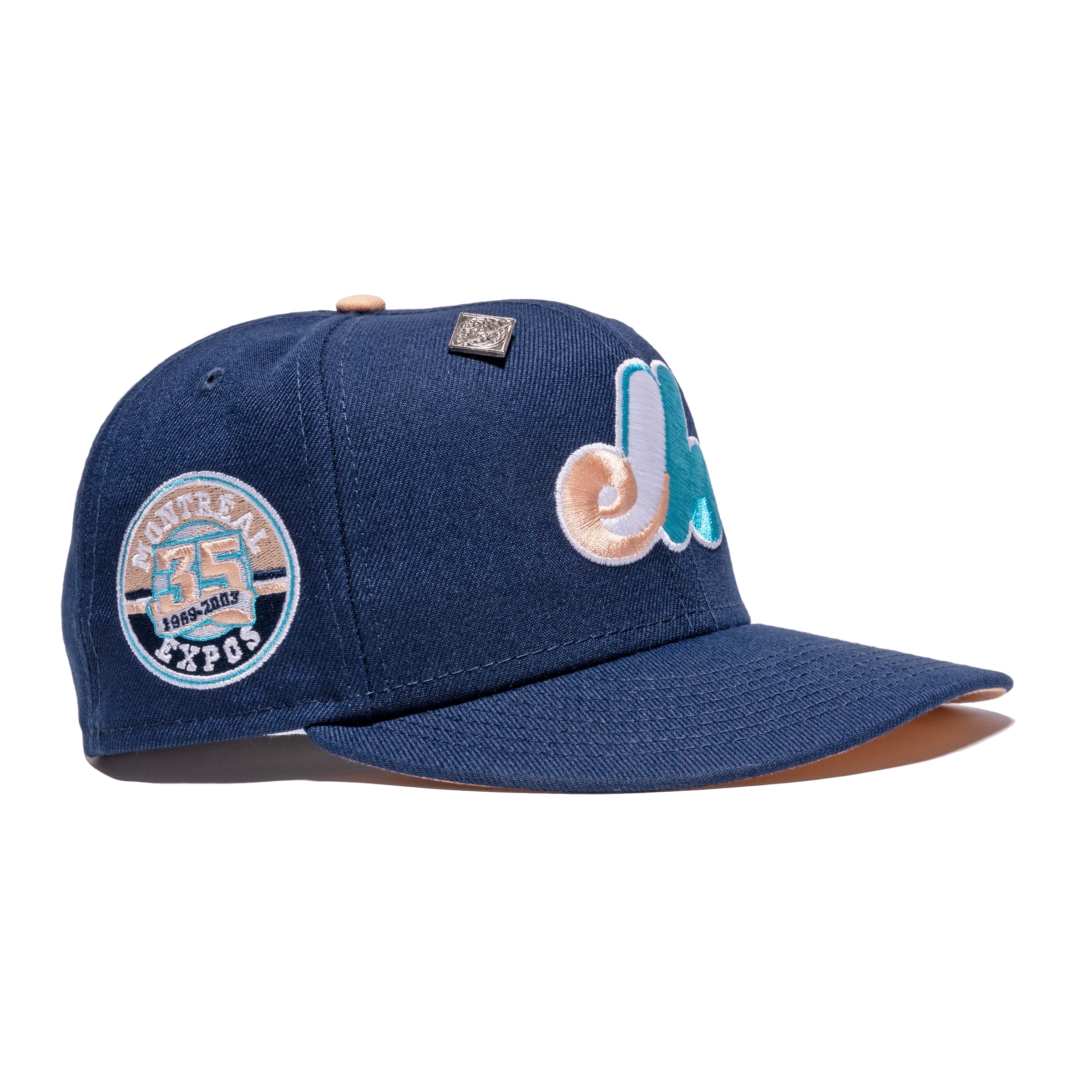 Toronto Baseball Hat Oceanside Blue 2003 New Era 59FIFTY Fitted Oceanside Blue / Oceanside Blue | Scarlet | White | Ombre Gold / 7 5/8