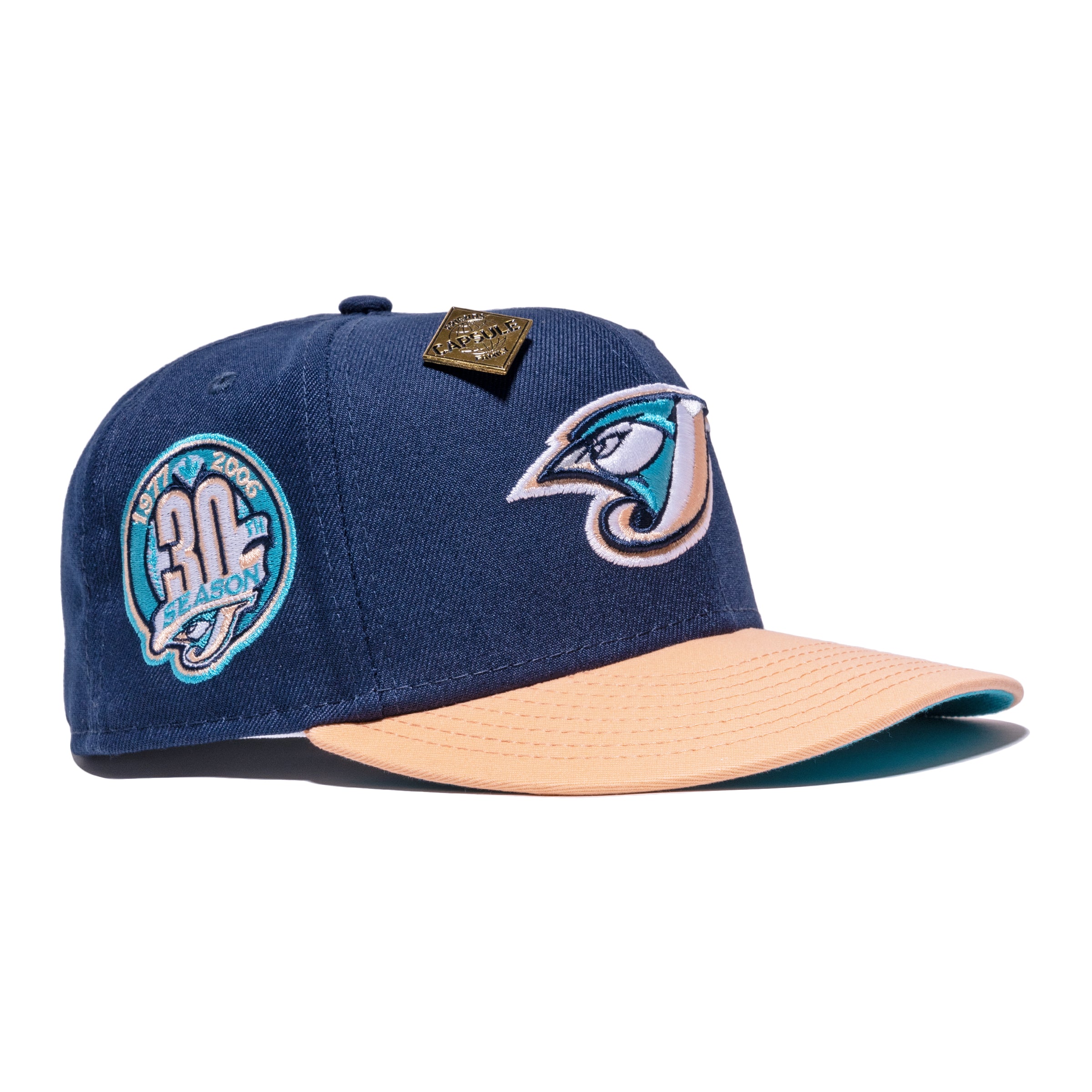 Toronto Blue Jays New Era Exclusive Fitted Oceanside Peach 7 3/8 Lids Pink  UV