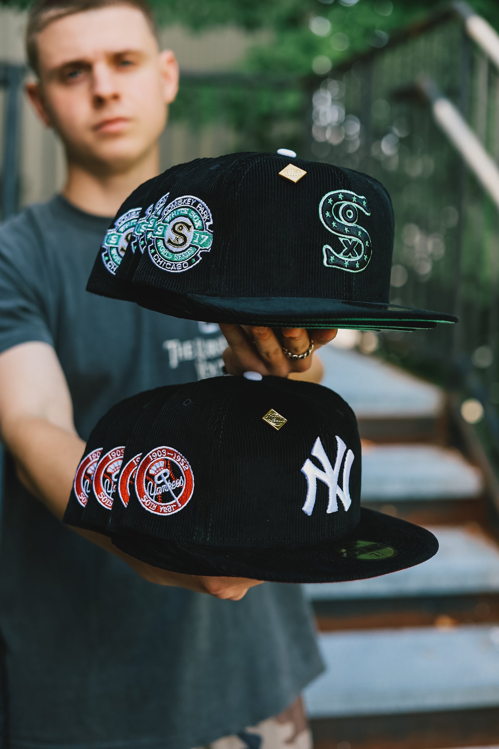 New Era New York Yankees Corduroy Reloaded 50th Year Capsule Hats