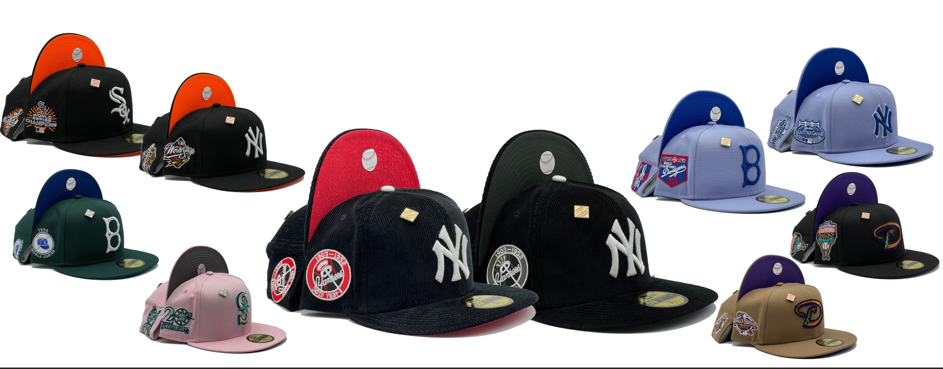 I seen this lineup of hats from the MLB Vintage Corduroy lineup what do you  guys think??? : r/baseball