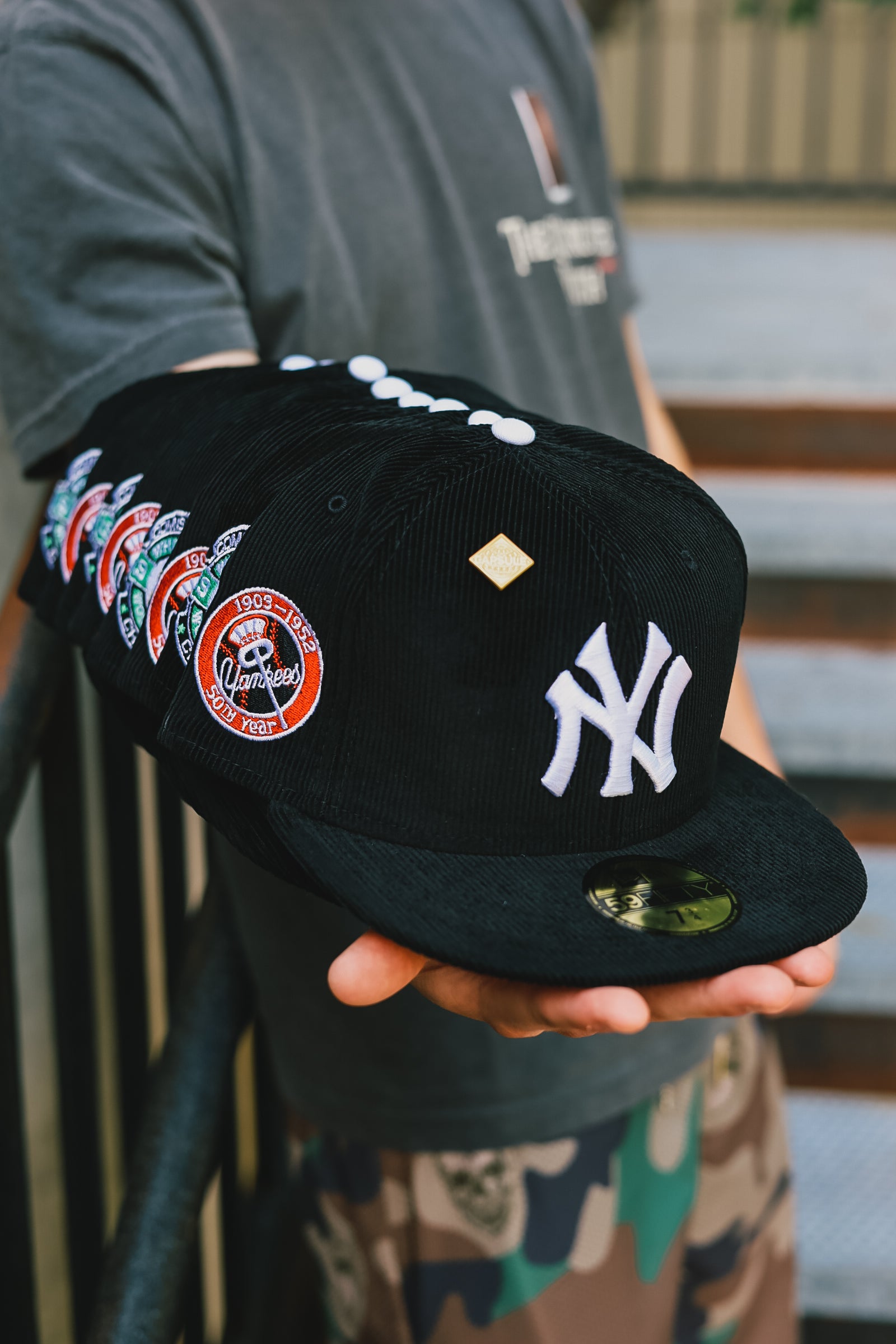 New Era New York Yankees Corduroy Reloaded 50th Year Capsule Hats