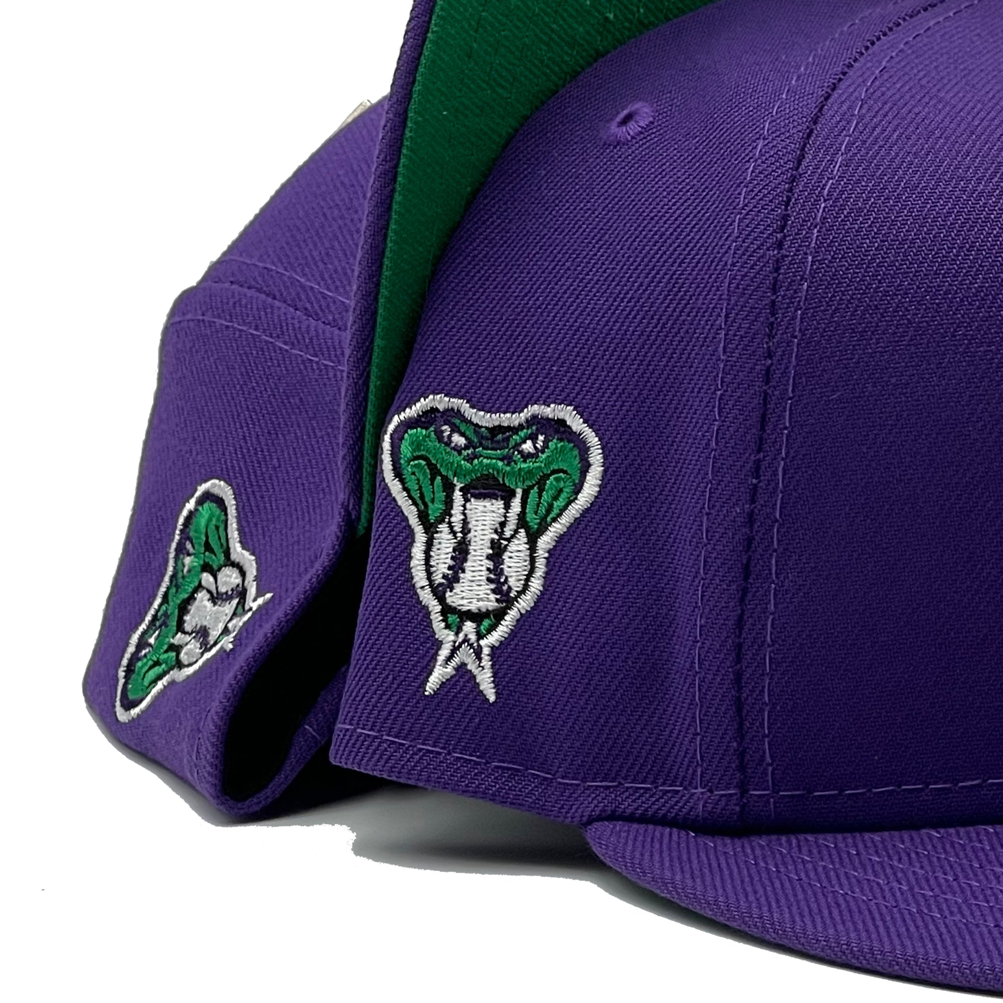 Diamondbacks SNAKE-THRU STRAPBACK Purple Adjustable Hat