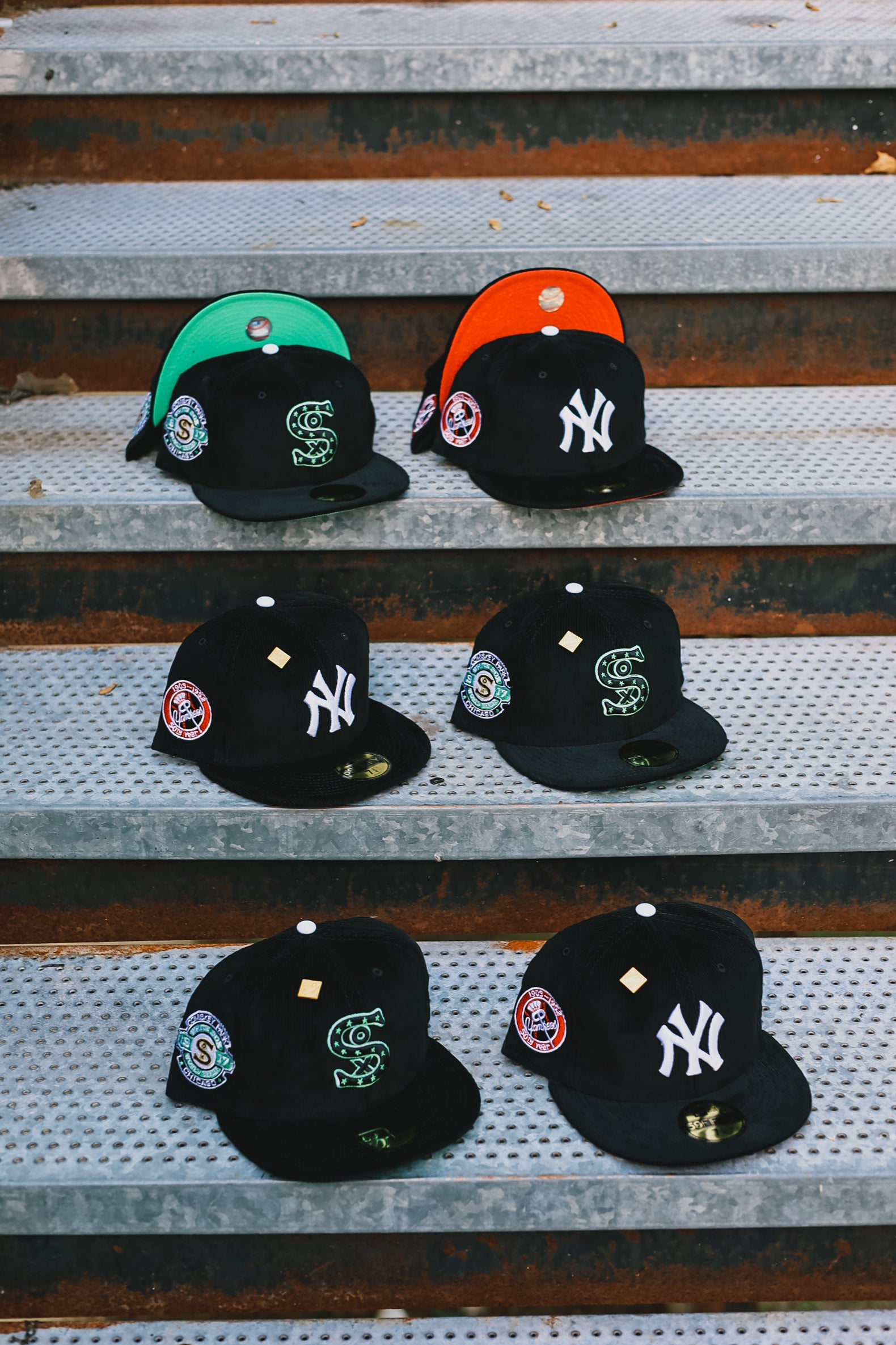 New Era New York Yankees Corduroy Reloaded 50th Year Capsule Hats