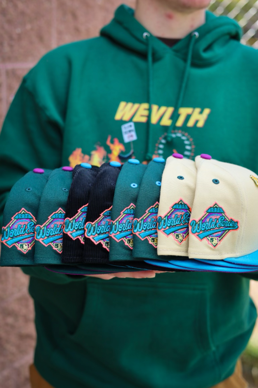 New Era Atlanta Braves '96 Olympic Collection (Part 2) 1996 World Series  Capsule Hats Exclusive 59Fifty Fitted Hat Gold/Purple - FW21 - US