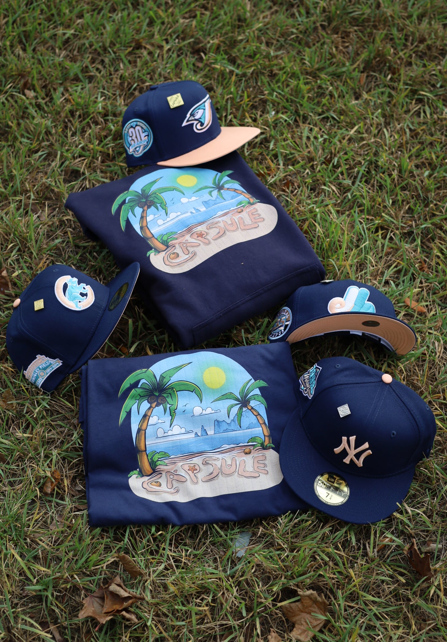 Oceanside Fitted Hats By Capsule Hats