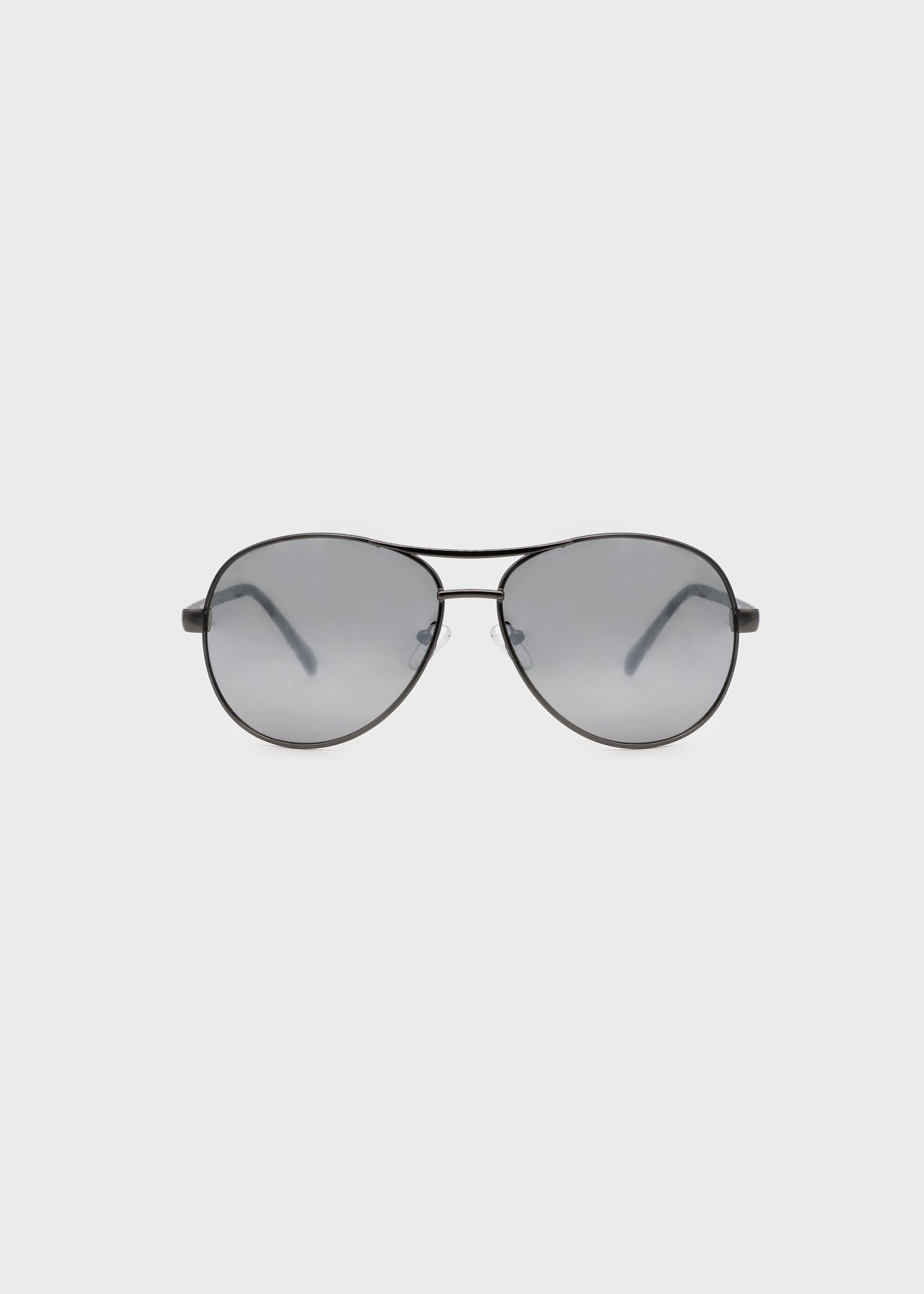 Aviator Sunglasses With Light Silver flash Lens  - B0001SGUN