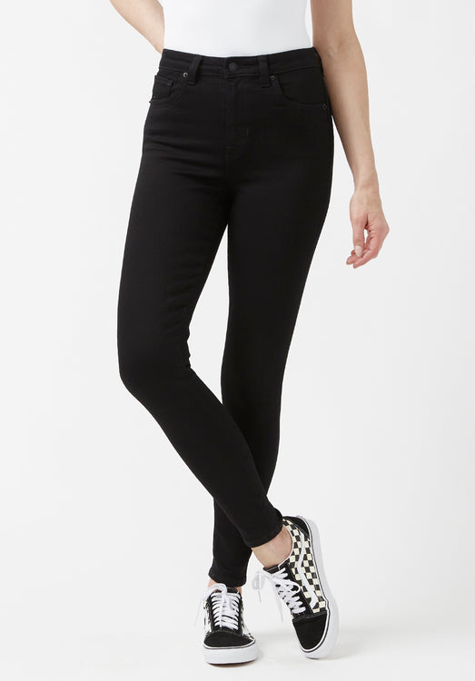 Mid Rise Skinny Alexa Women's Jeans in Faded Black- BL15843 – Buffalo Jeans  - US