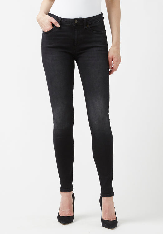 High Rise Jessie Women's Pleather Pants in Black – Buffalo Jeans - US