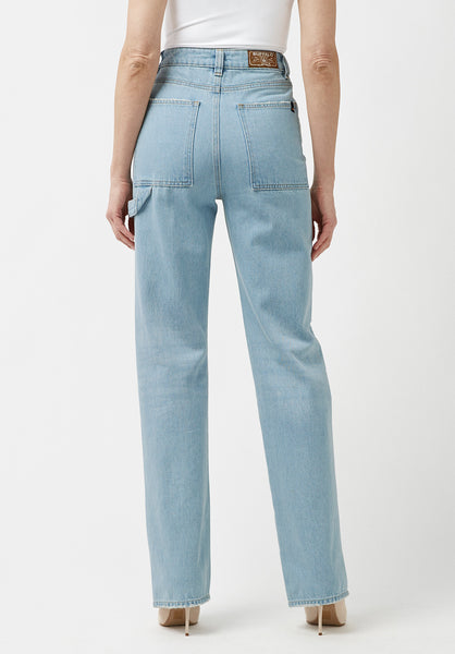 Women's High Waisted Jeans - Straight Leg Jeans - LOVALL