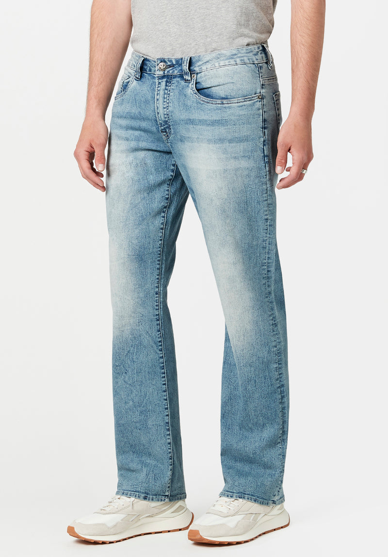 RELAXED STRAIGHT DRIVEN Sandblasted Jeans – Buffalo Jeans - US