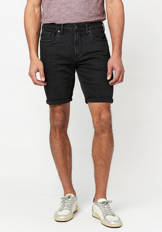 Super Stretch Relaxed Straight Dean Dark Shorts – Buffalo Jeans - US