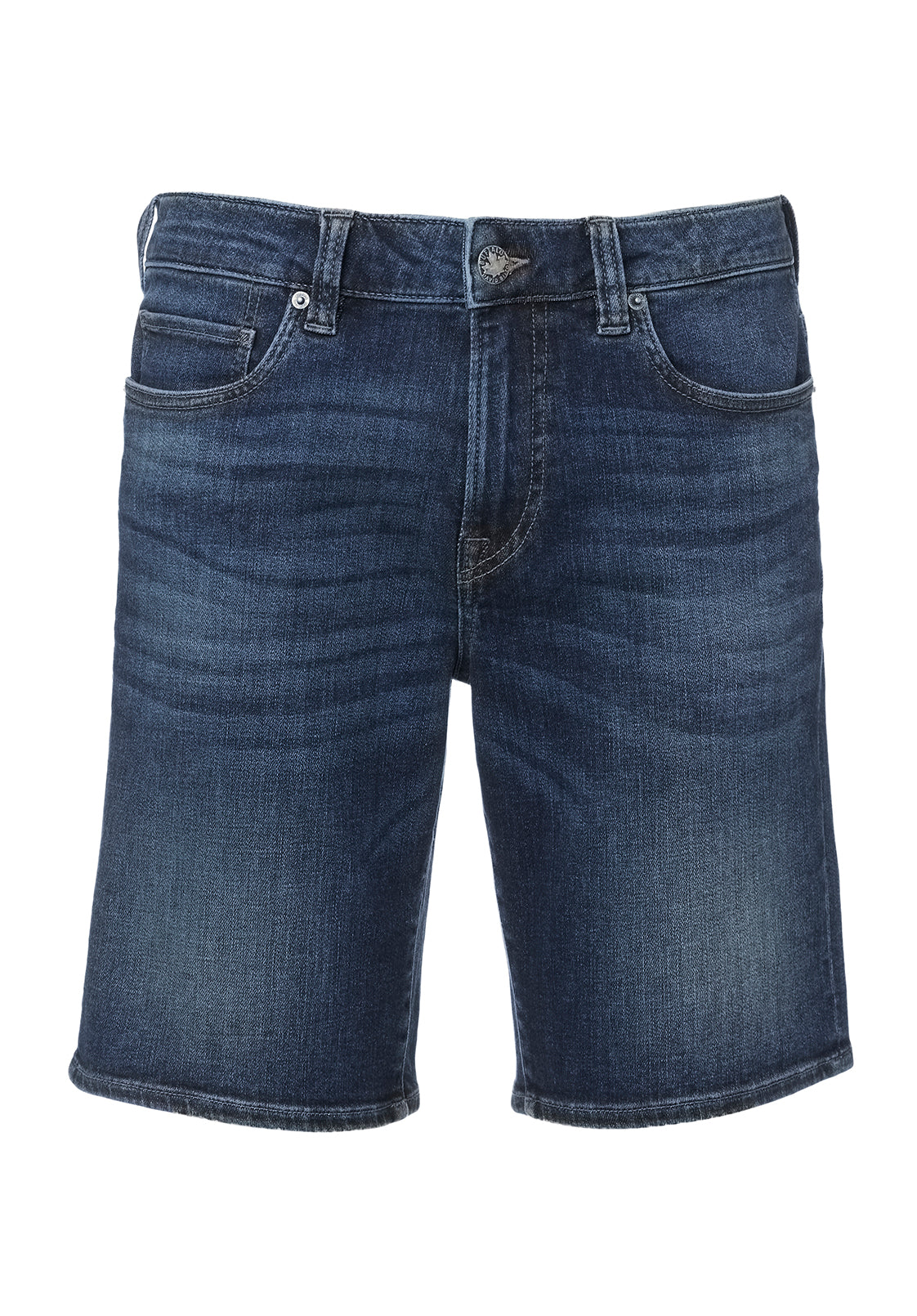 Super Stretch Relaxed Straight Dean Indigo Shorts - BM22851