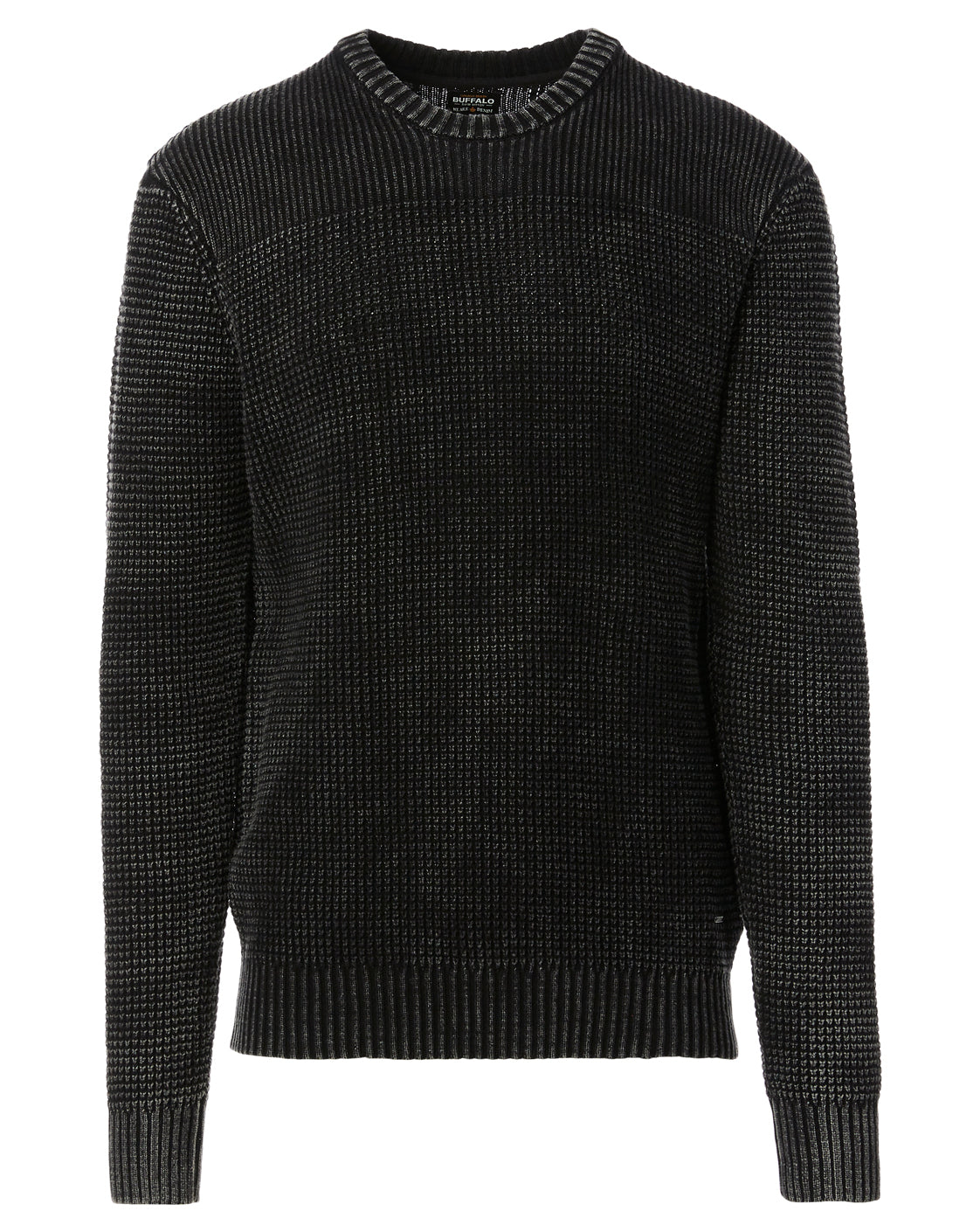 Textured Knit Washy Sweater - BM23793