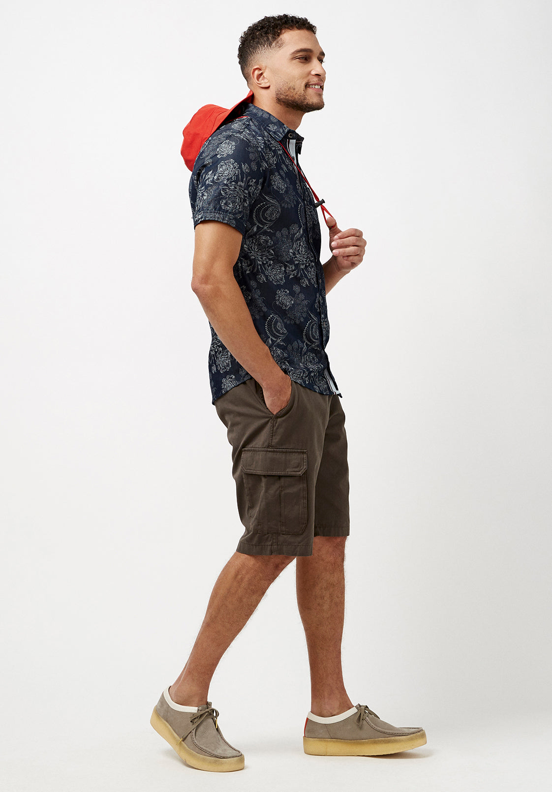 Hormoz Cotton Cargo Shorts - BM23901