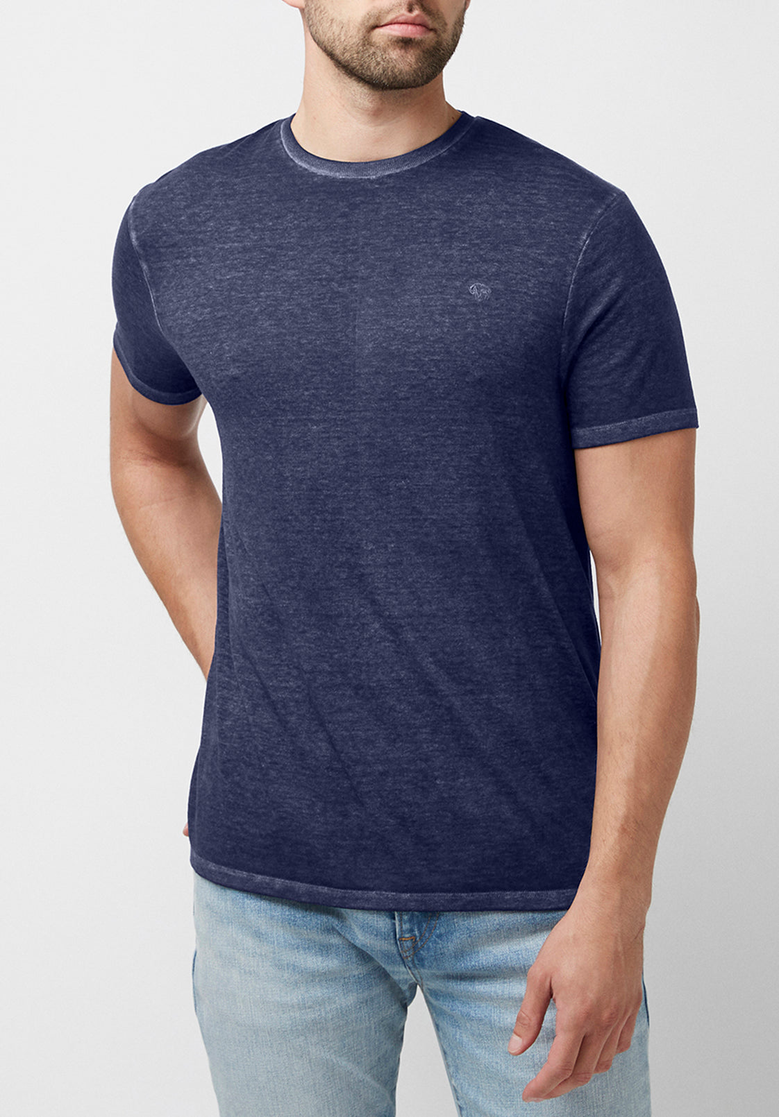 Kathin Faded Navy T-Shirt - BM23968