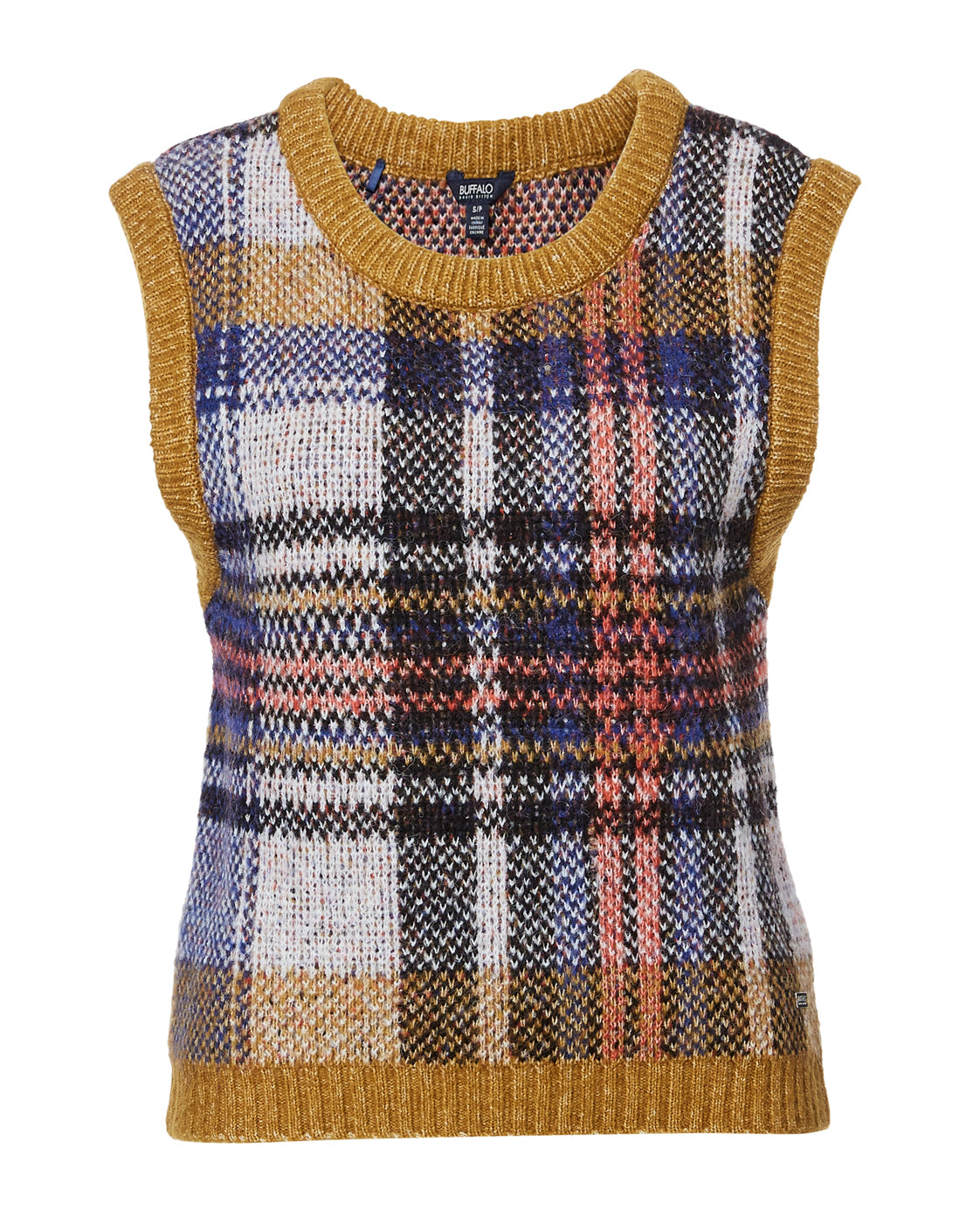 Neva Tartan Sweater Vest - SW0526F