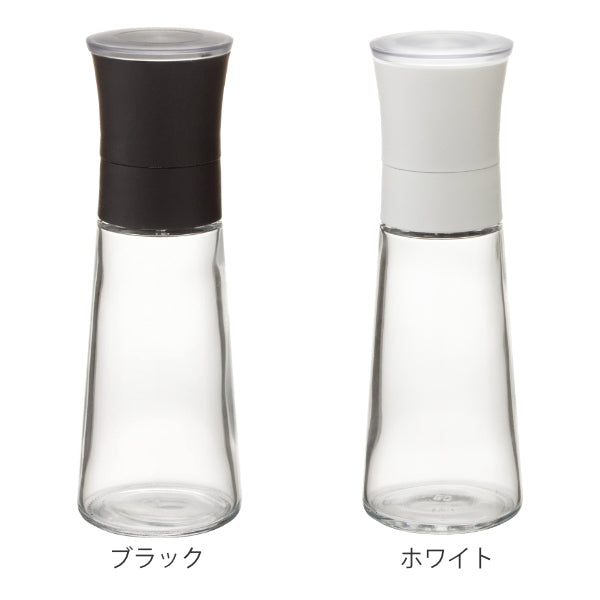 半額SALE／ リス ペッパーミル ソルトミル M ブラック 140ml 黒胡椒65g