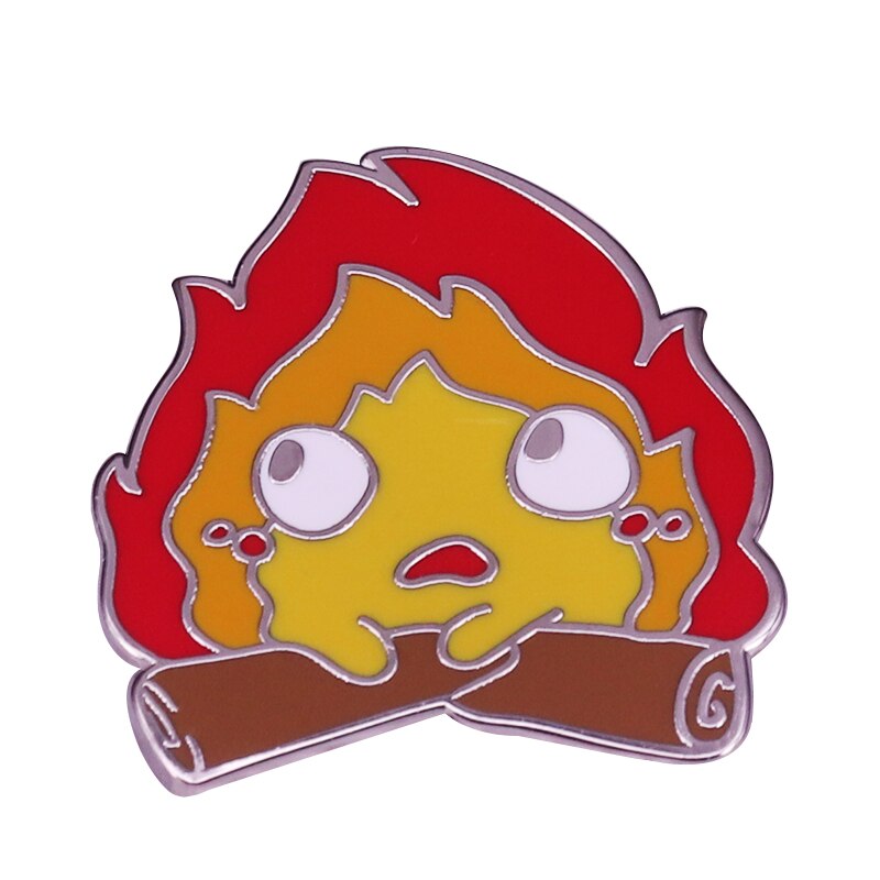 Pin S Calcifer Chateau Ambulant Inspirationghibli