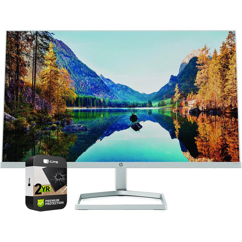 Hewlett Packard 24" FHD PC Monitor with AMD FreeSync White + 2 Year Warranty