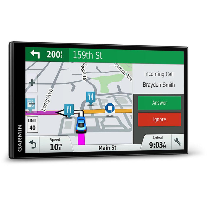 Garmin DriveSmart 61 LMT-S GPS w/ Smart Features Refurbished with D — Beach