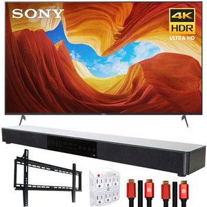 XBR65X900H 65" X900H 4K Ultra HD LED TV (2020) with Deco Gear Soundbar