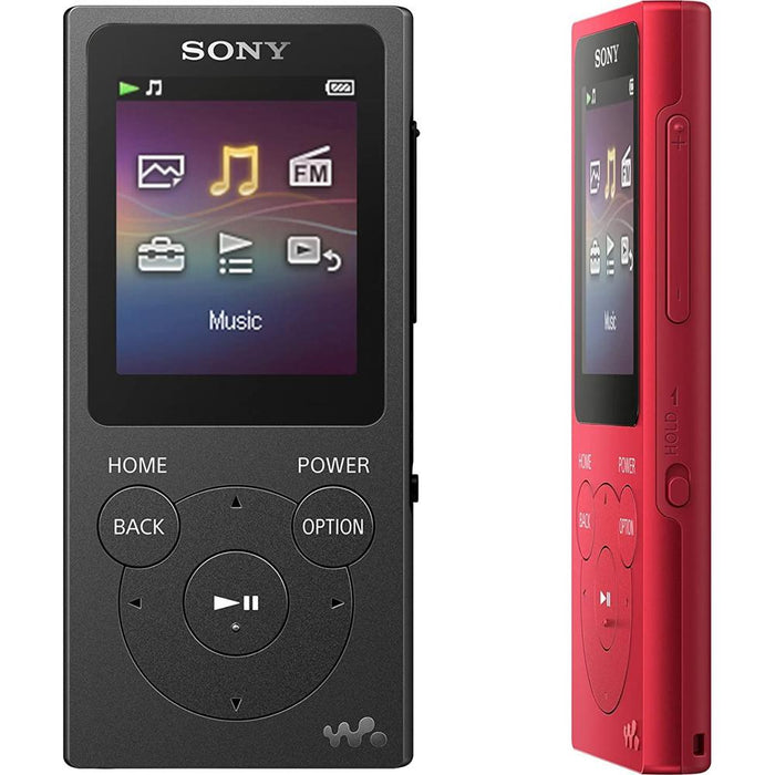 Sony NWE394/R 8GB Walkman MP3 Digital Music Player — Beach Camera