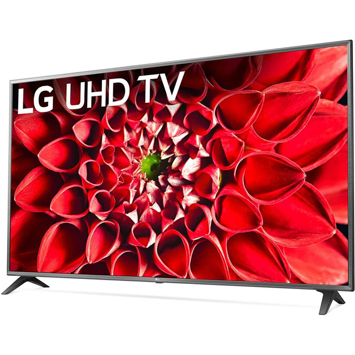 LG 75UN7070PUC 75" 4k HDR Smart LED TV with Deco Gear Soundbar Bundle