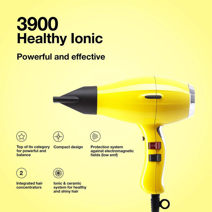 Elchim 3900 Healthy Ionic Yellow Daisy Hair Dryer 249790G09 - Open Box