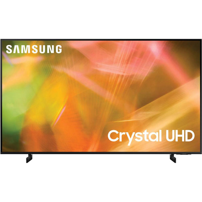 Samsung UN55AU8000 55 Inch 4K Crystal UHD Smart LED TV (2021)