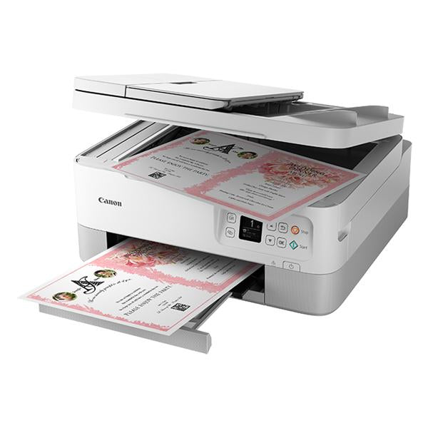 Pixma Tr7020 Wireless Inkjet All In One Home Office Printer White 4460c022 — Beach Camera 8482