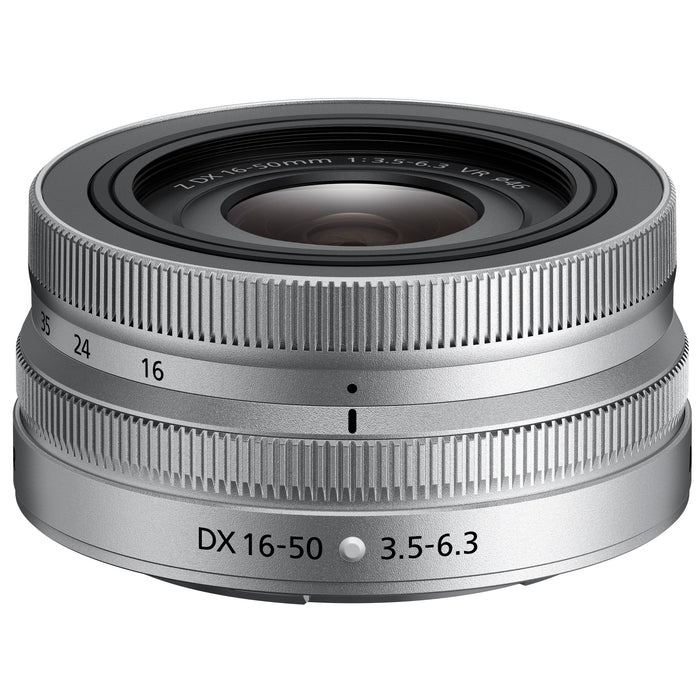 Nikon 標準ズームレンズ NIKKOR Z DX 16-50mm f 3.5-6.3 VR シルバー Z ...