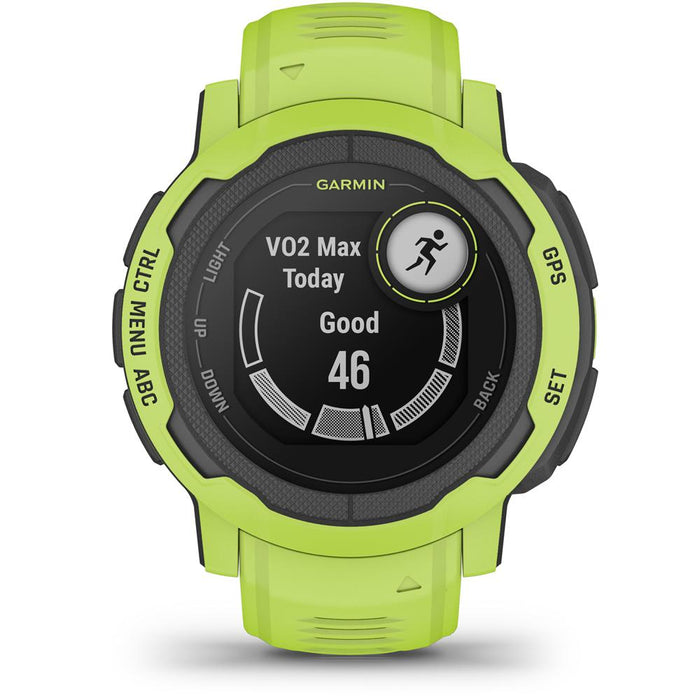 Instinct 2 GPS Smartwatch/Fitness Tracker, Electric Lime + Acce — Beach Camera
