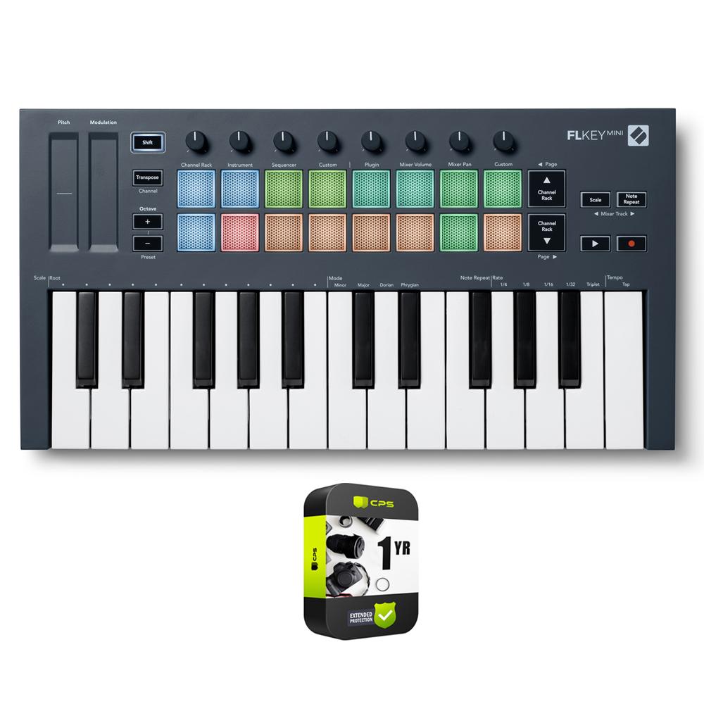 Novation FLkey Mini MIDI Keyboard for FL Studio with 1 Year Extended W —  Beach Camera