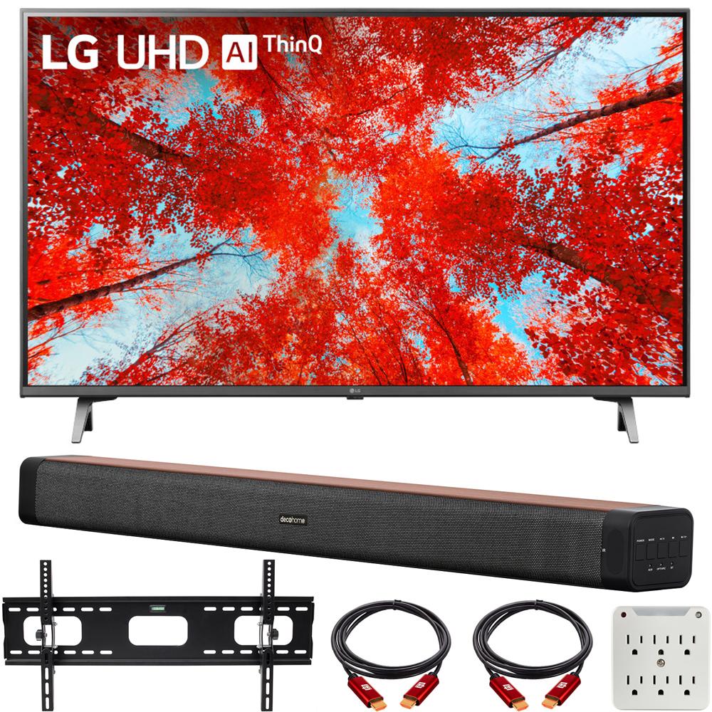 LG 50UQ9000PUD 50 HDR 4K UHD LED TV 2022 with Deco Home 60W Sound — Beach Camera