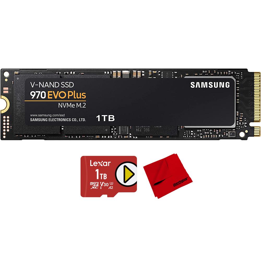 mode Udrydde grænse Samsung 970 EVO Plus NVMe M.2 SSD 1TB with Lexar 1TB Memory Card and C —  Beach Camera