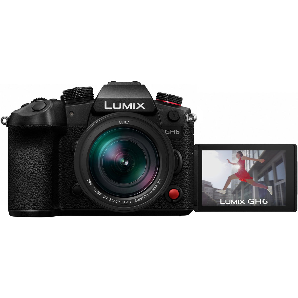 LUMIX GH6 Mirrorless 4K Camera with 12-60mm F2.8- — Camera