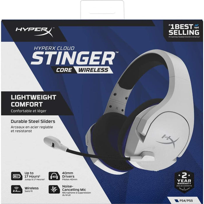 oosters Helaas Berg kleding op HyperX Cloud Stinger Core Wireless Gaming Headset for PS4/PS5/PC - 4P5 —  Beach Camera