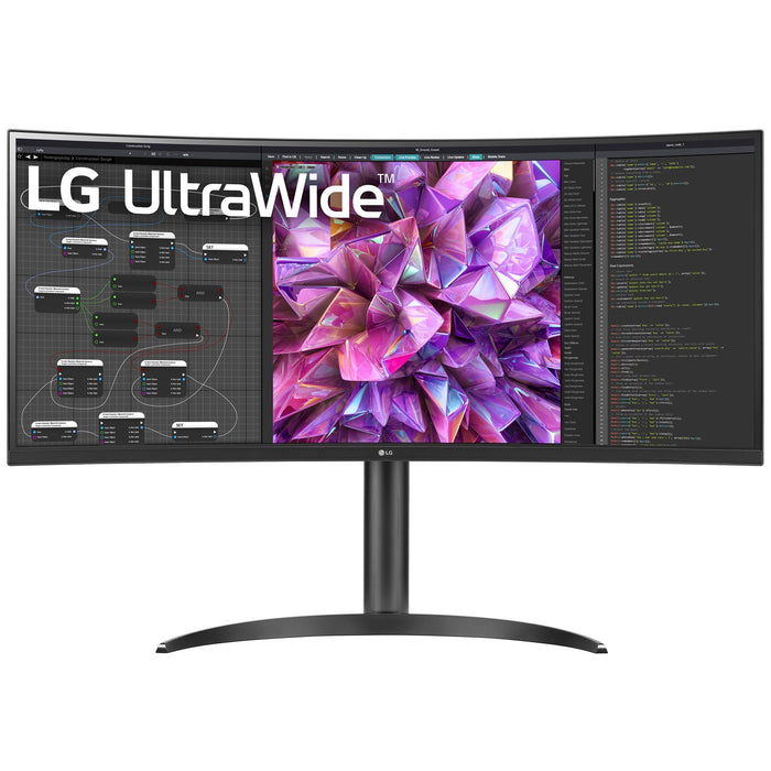 lg curved monitor with webcam