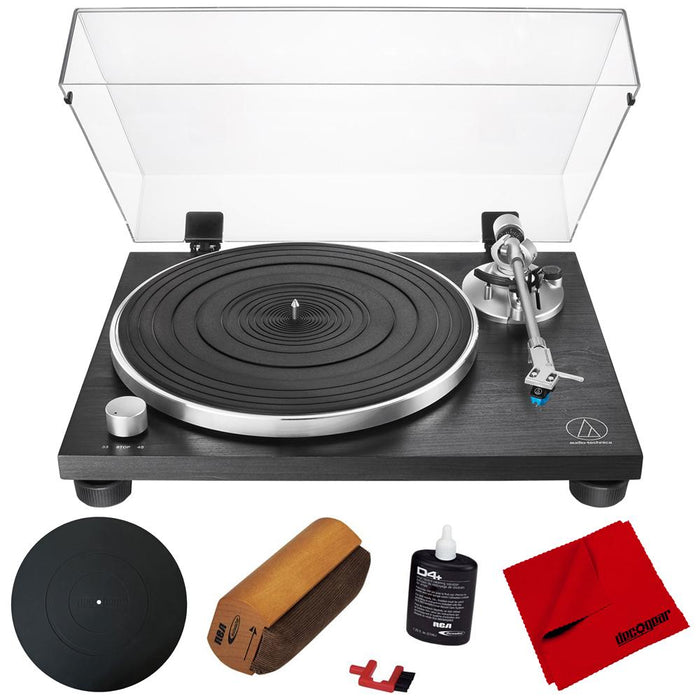 Audio Technica AT LPW30BKR Fully Manual Belt Drive Turntable W Access   863196 1 700x700 