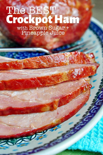 THE BEST CROCKPOT HAM