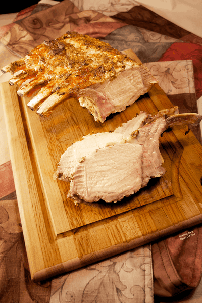 HERB-ROASTED RACK OF PORK