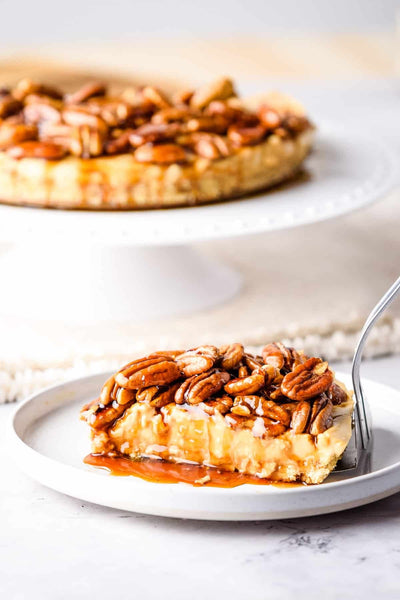 No Bake Pecan Pie Cheesecake